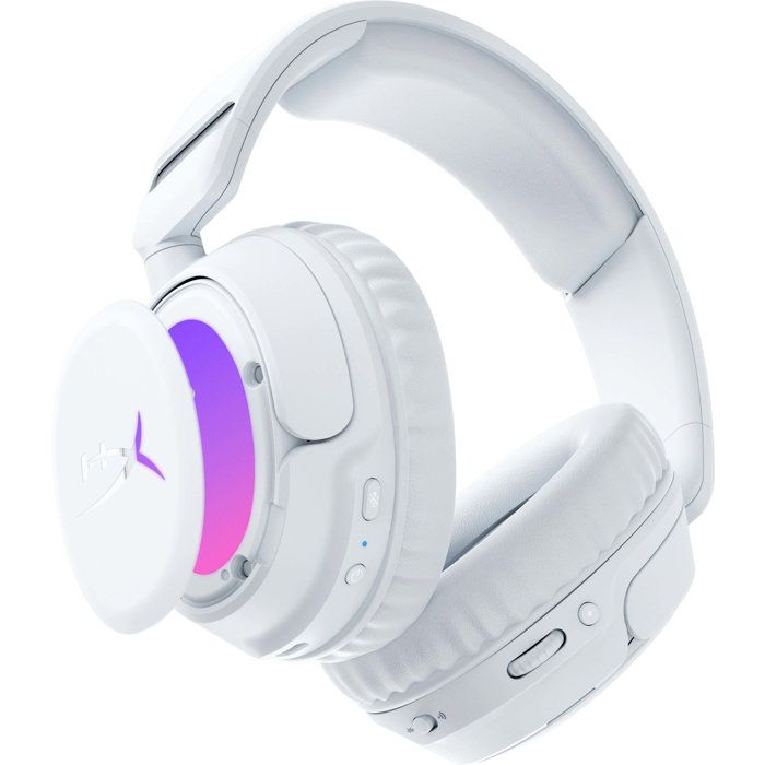 HyperX Cloud Flight 2 Wireless Gaming Headset for PC & Consoles, White
