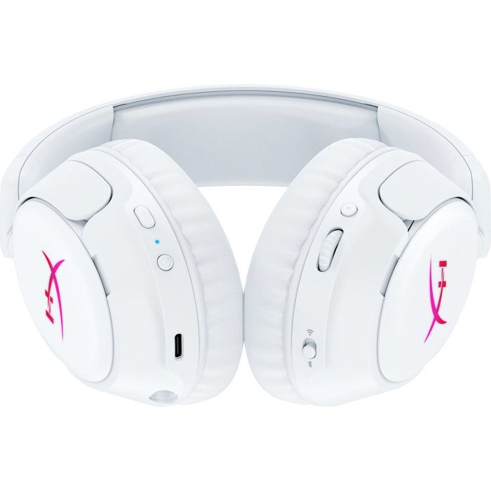 HyperX Cloud Flight 2 Wireless Gaming Headset for PC & Consoles, White