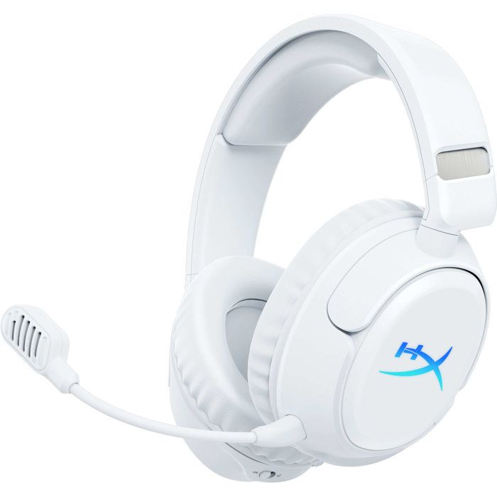 HyperX Cloud Flight 2 Wireless Gaming Headset for PC & Consoles, White