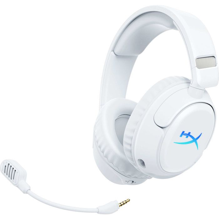 HyperX Cloud Flight 2 Wireless Gaming Headset for PC & Consoles, White