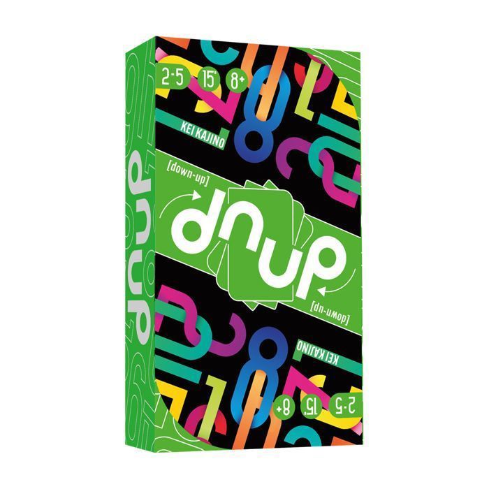 Dnup - The Card Game That Turns Things Upside Down - SPACE COWBOYS - SCRVL0101FR - Green - Ages 8 and up