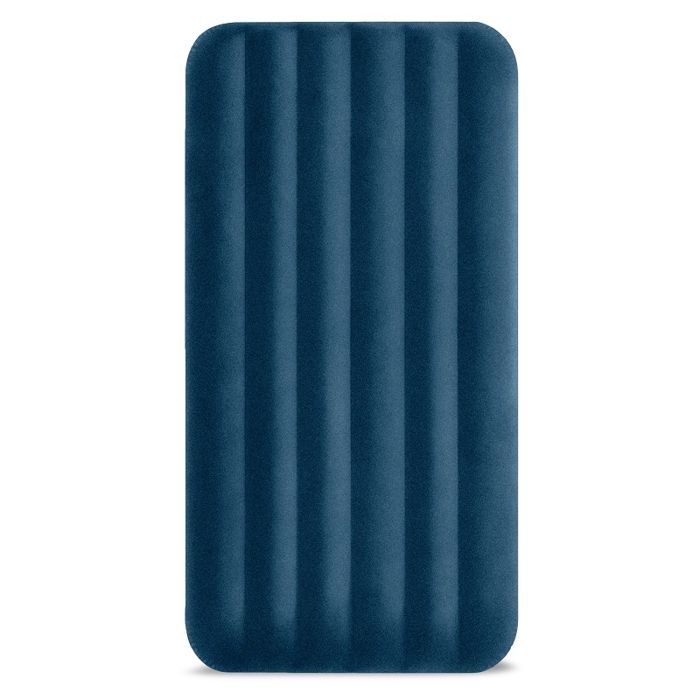 INTEX Inflatable Mattress - 64187NP - Prestige Downy - 1.91 x 0.99 x 0.25 m - Single - Indoor/Outdoor - Rechargeable Pump