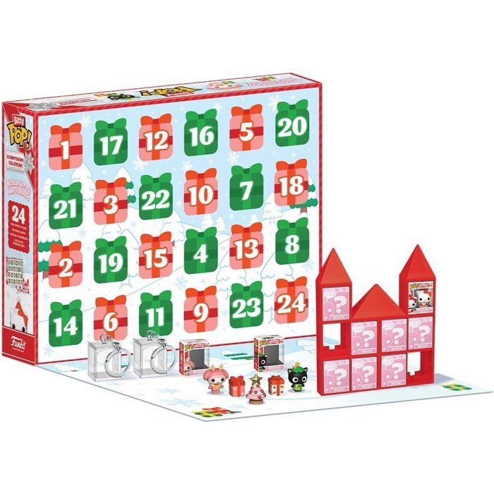 Funko Bitty Pop! - Hello Kitty & Friends - Advent Calendar: 24 Days of Surprises Before Christmas Collectible Figures
