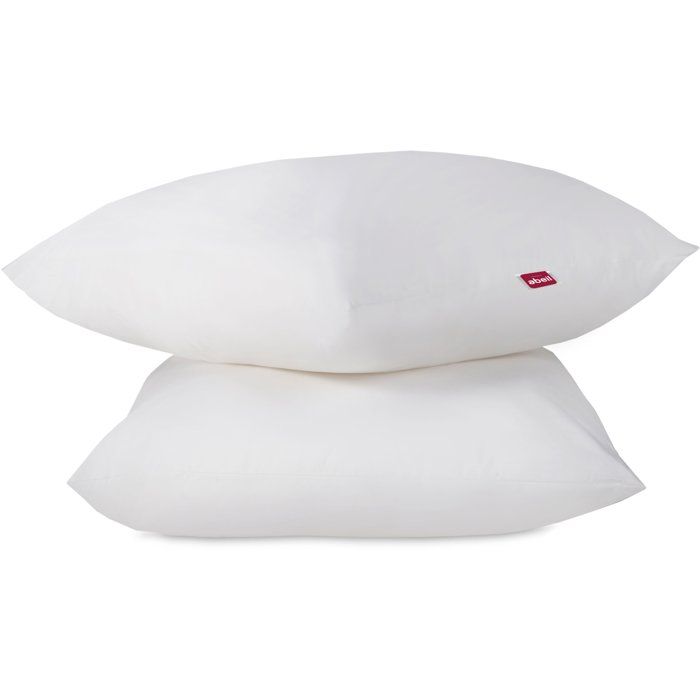 ABEIL Set of 2 pillows DOUBLE COMFORT 100% Cotton 60x60cm