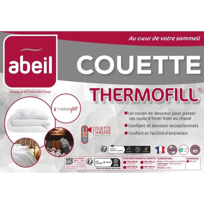 ABEIL Warm duvet 400gr/m² Thermofill 220 x 240 cm