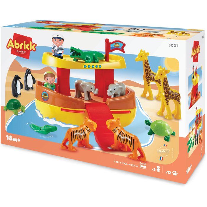 Noah's Ark - brick construction - 18 months - Abrick