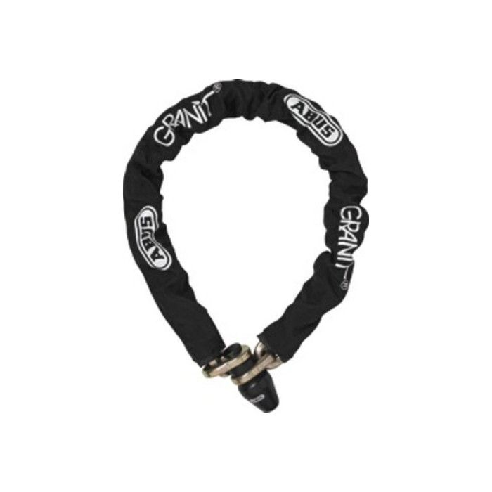 Monobloc chain lock - ABUS - 1480/120 - 14 mm links - Fabric sheathing - XPlus cylinder
