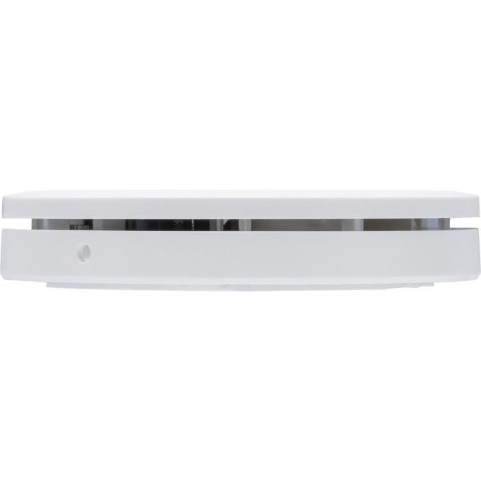 Smoke detector - ABUS - RWM160 - Ultra-flat design - 40 m² protection - 85 dB alarm - 10-year lithium battery