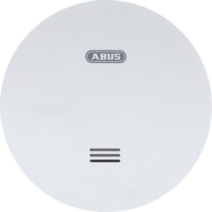 Smoke detector - ABUS - RWM160 - Ultra-flat design - 40 m² protection - 85 dB alarm - 10-year lithium battery