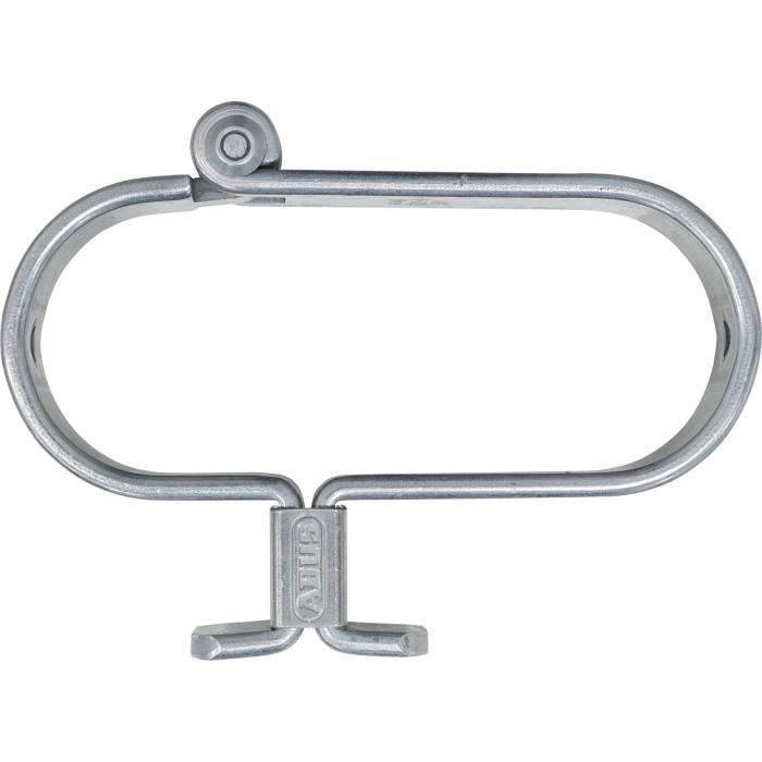 Padlock holder - ABUS - 131/140 GateSec - Protection of construction site fences - Case-hardened steel - Anti-corrosion