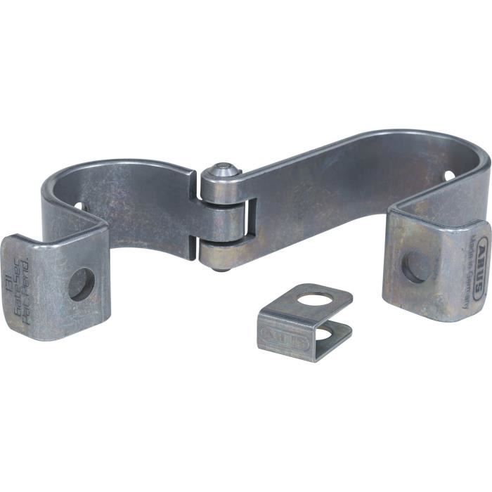 Padlock holder - ABUS - 131/140 GateSec - Protection of construction site fences - Case-hardened steel - Anti-corrosion