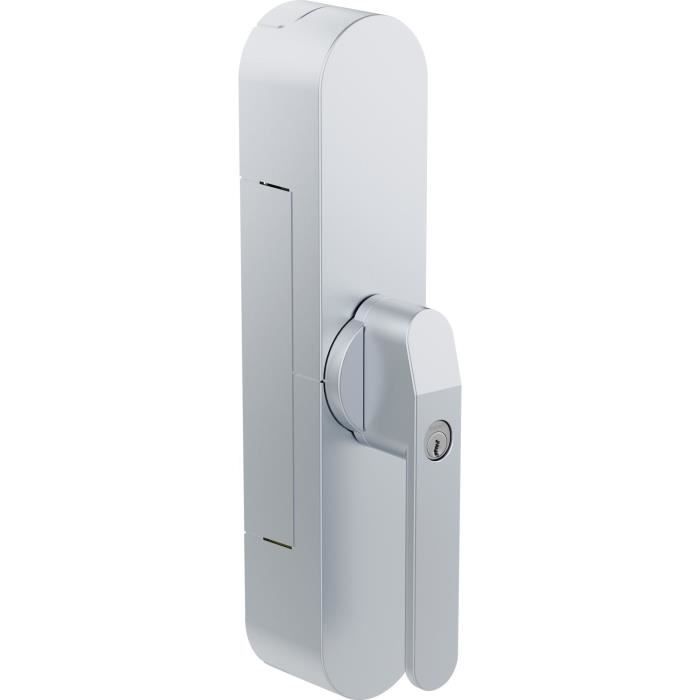 Terrace door security lock - ABUS - WINTECTO One FCA4100 S - SmartX technology, 3D alarm sensor, app control