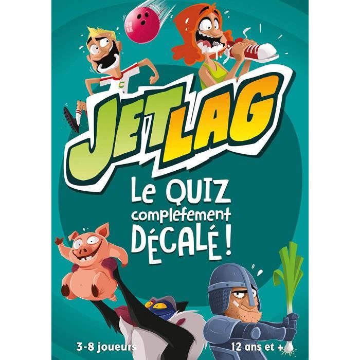 ASMODEE - JetLag - Board Game - Mixed - Ages 12
