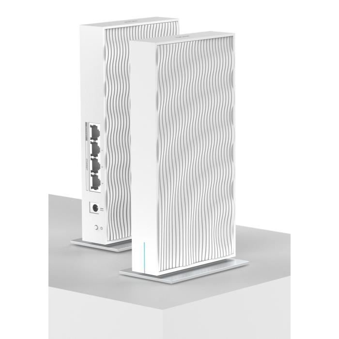 ACER WiFi Connect W7 Mesh Router, WiFi 7 up to 6.4 Gbps, Mesh System, MLO, Supports 6GHz / 5GHz / 2.4 GHz and 320 MHz