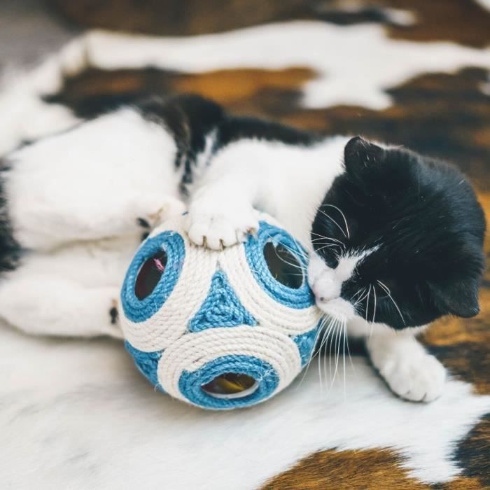 XXL Scratching Post - AIMÉ - Blue Ball + 1 Ball 11.5cm