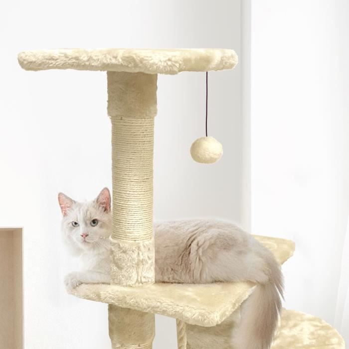 Paloma cat tree - 40x40x114cm - Beige