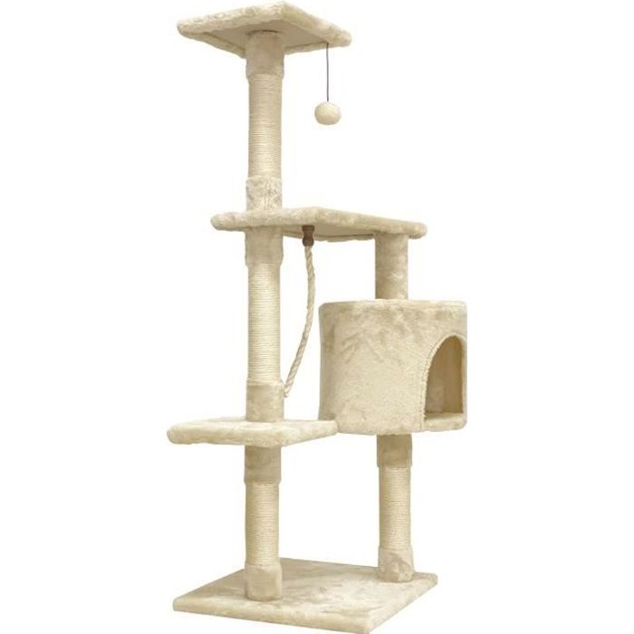 Paloma cat tree - 40x40x114cm - Beige