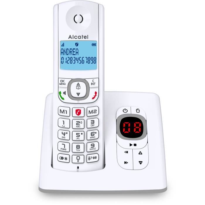 Alcatel Classic F530 Voice Solo Gray Cordless phone
