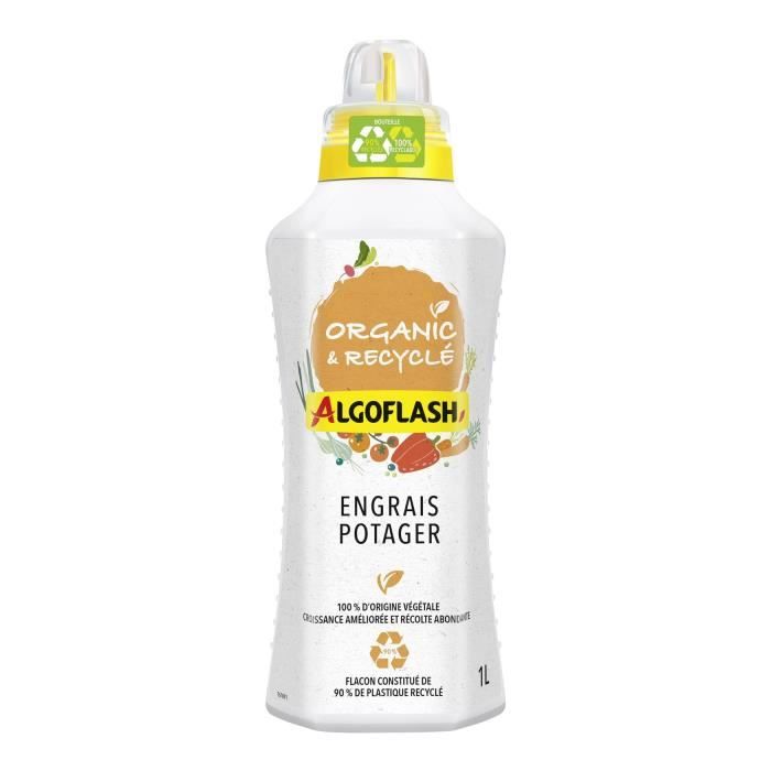 Potager liquid fertilizer - Algoflash Naturasol Naturasol - Organic and recycled - 1l