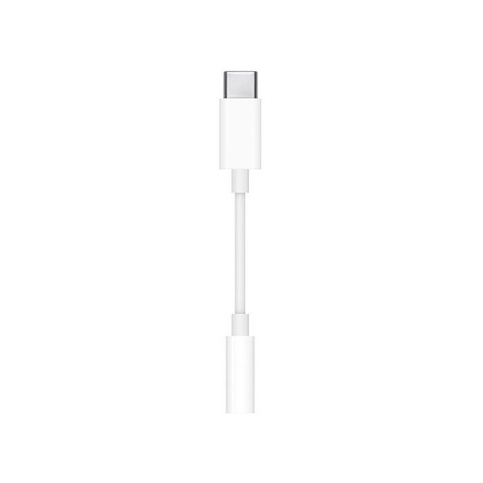 Adapter - APPLE - MW2Q3ZM/A - USB-C to Jack 3.5 - White - 0.09 kg
