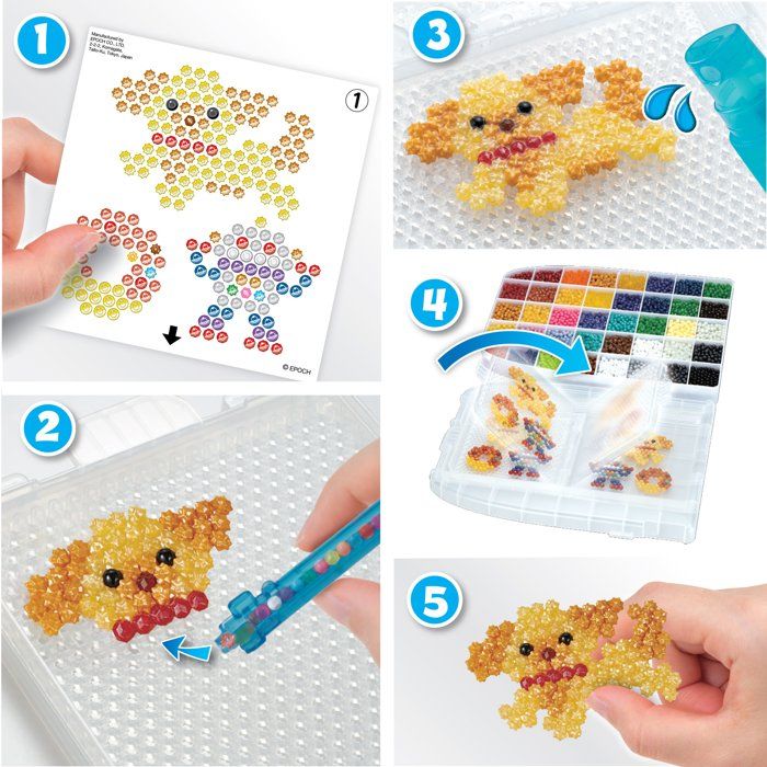 Ironing bead game - AQUABEADS - 31993 - The creative DX backpack