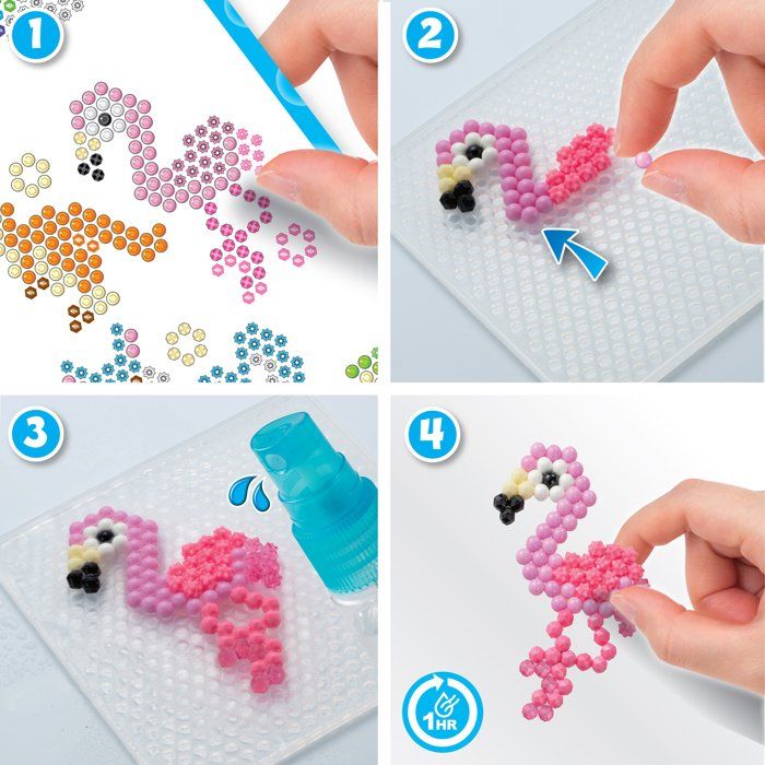 Ironing bead game - AQUABEADS - 31968 - Savanna walk