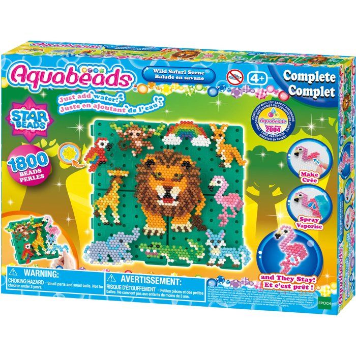 Ironing bead game - AQUABEADS - 31968 - Savanna walk