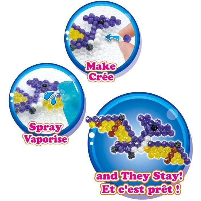 The land of dinosaurs - aquabeads - pearls that stick with water