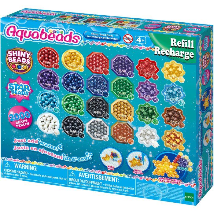 Recharge pearls flats - aquabeads - pearls sticking with water