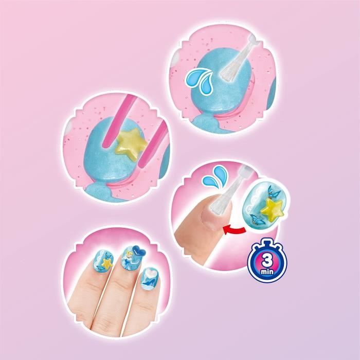 The Disney Princesses Manicure Box - Aquabeads - Nails that stick with water