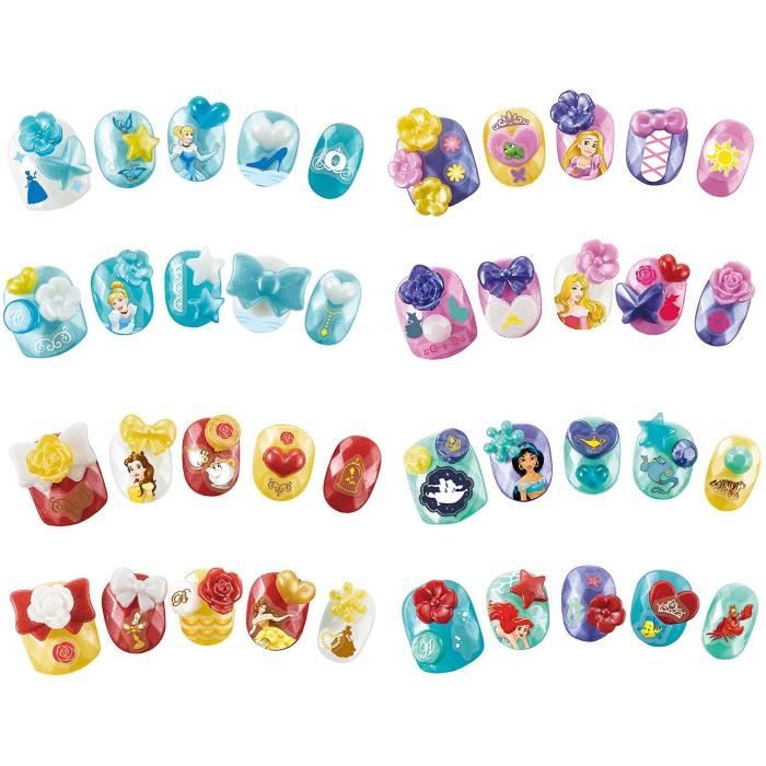 The Disney Princesses Manicure Box - Aquabeads - Nails that stick with water