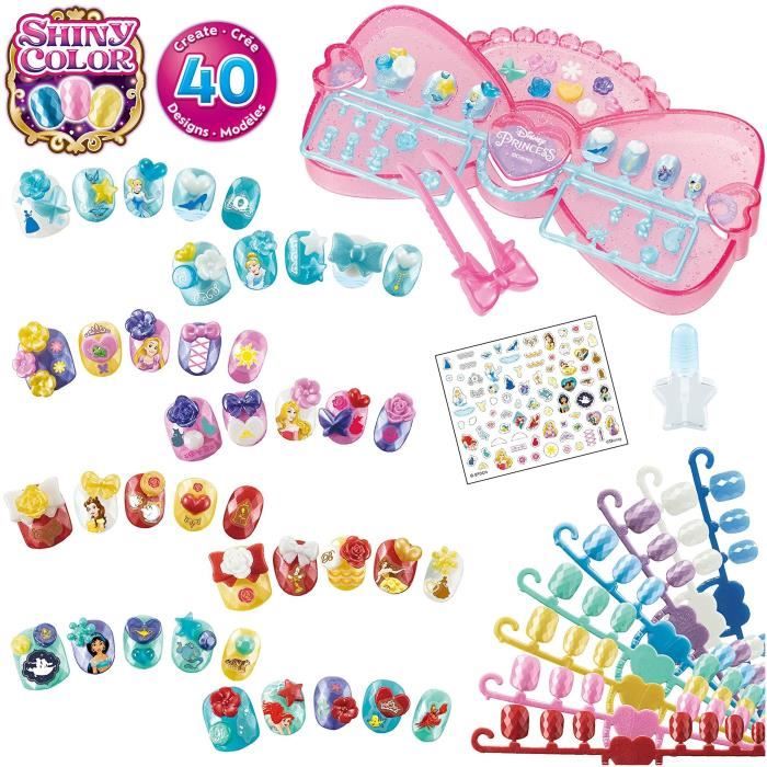 The Disney Princesses Manicure Box - Aquabeads - Nails that stick with water