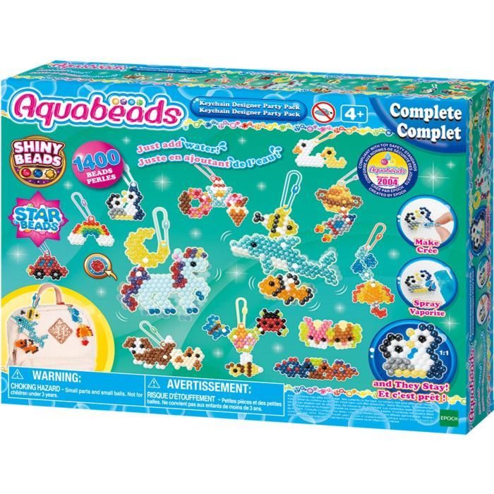 Creation box - AQUABEADS 35025 - My key rings and pendants