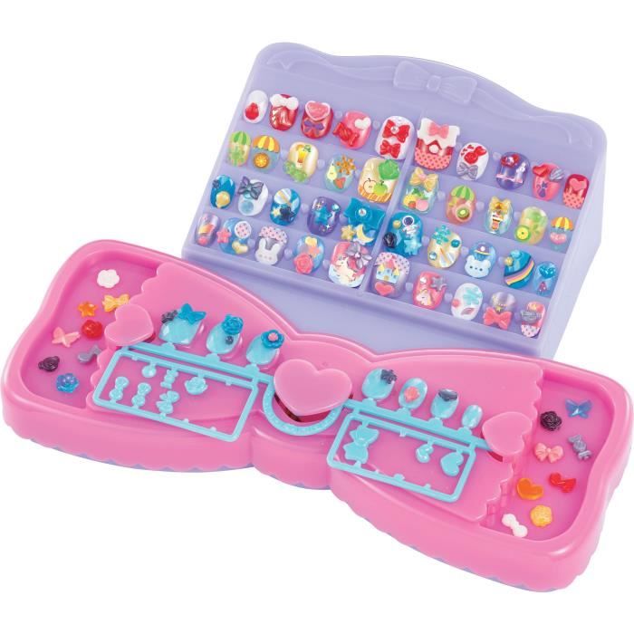 Manicure Set - AQUABEADS - My Nail Studio to Decorate - Safety and Autonomy, Magic Powder