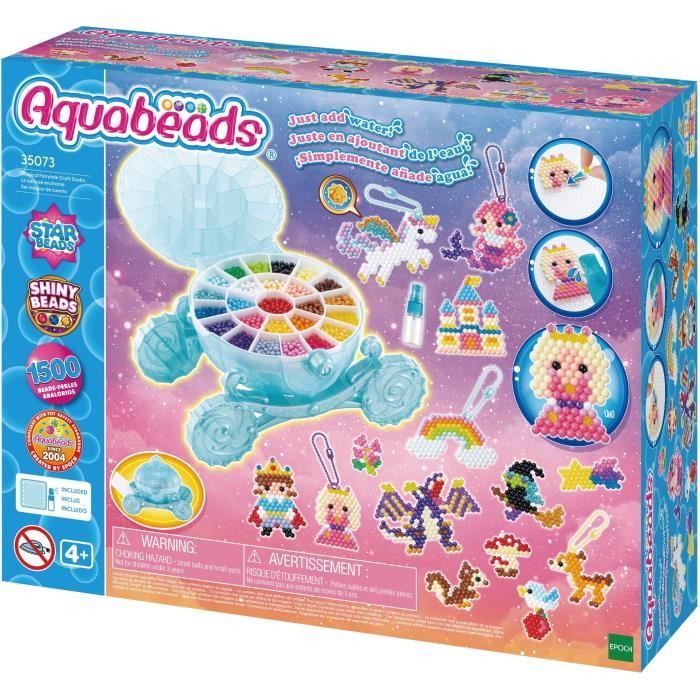 The Enchanted Carriage - AQUABEADS - 35073 - 1500 beads for magical creations