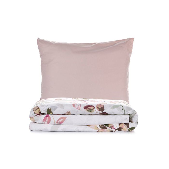Bedding set - 1 duvet cover 220 x 240 cm + 2 pillowcases 60 x 60 cm - 100% cotton - Beige