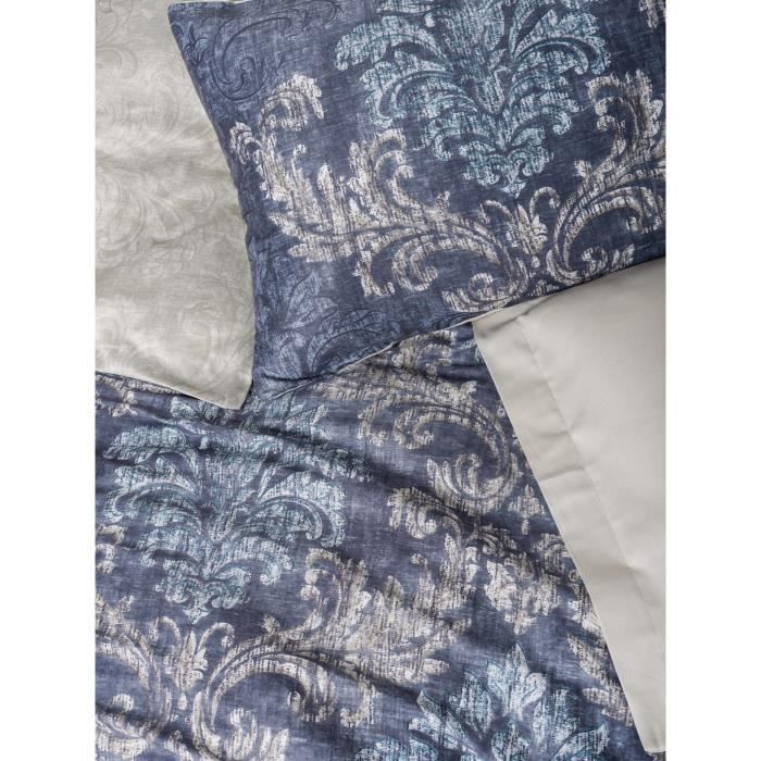 Bedding set - 1 duvet cover 220 x 240 cm + 2 pillowcases 60 x 60 cm - 100% cotton satin - Beige