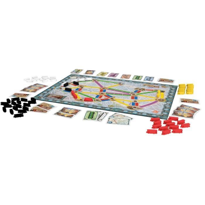Ticket to Ride Paris - Asmodee - Ages 8 and up