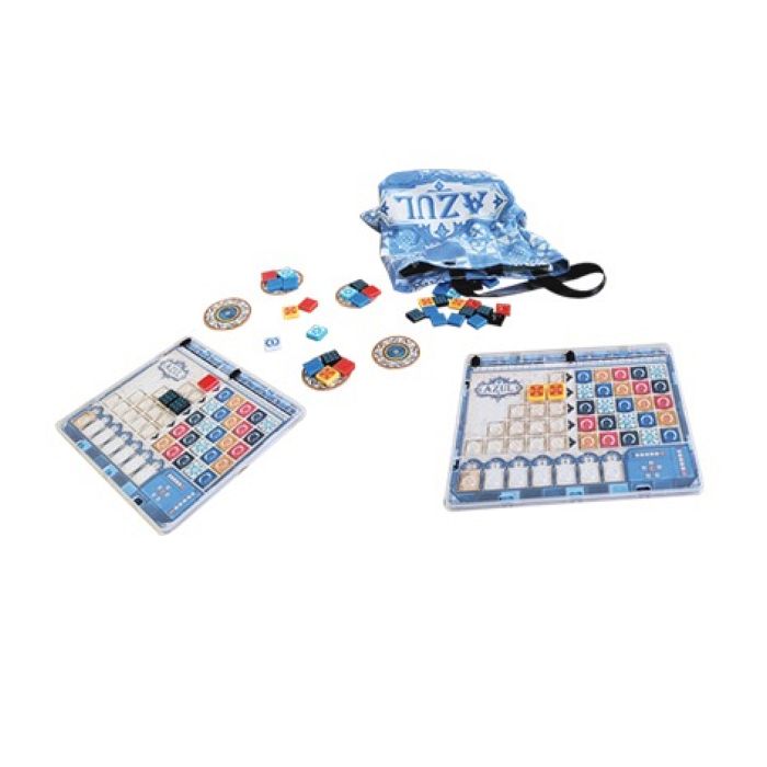 Board Game - ASMODEE - Azul Mini - Multicolored - Ages 8 and up - Strategy Game