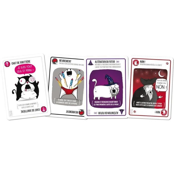 Party game - ASMODEE - Exploding Kittens: Festive Edition - For Adults - Duration 15 min
