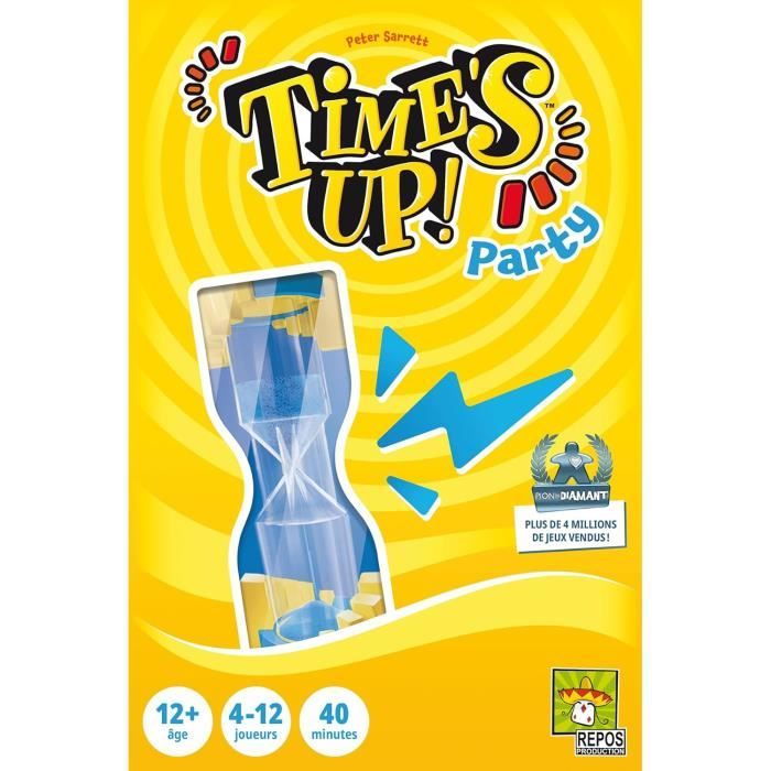 ZYGOMATIC  Time's Up Party  party game and trivia game  ages 12 and up  4 to 12 players  40 minutes  in French