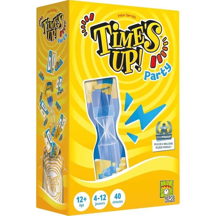 ZYGOMATIC  Time's Up Party  party game and trivia game  ages 12 and up  4 to 12 players  40 minutes  in French