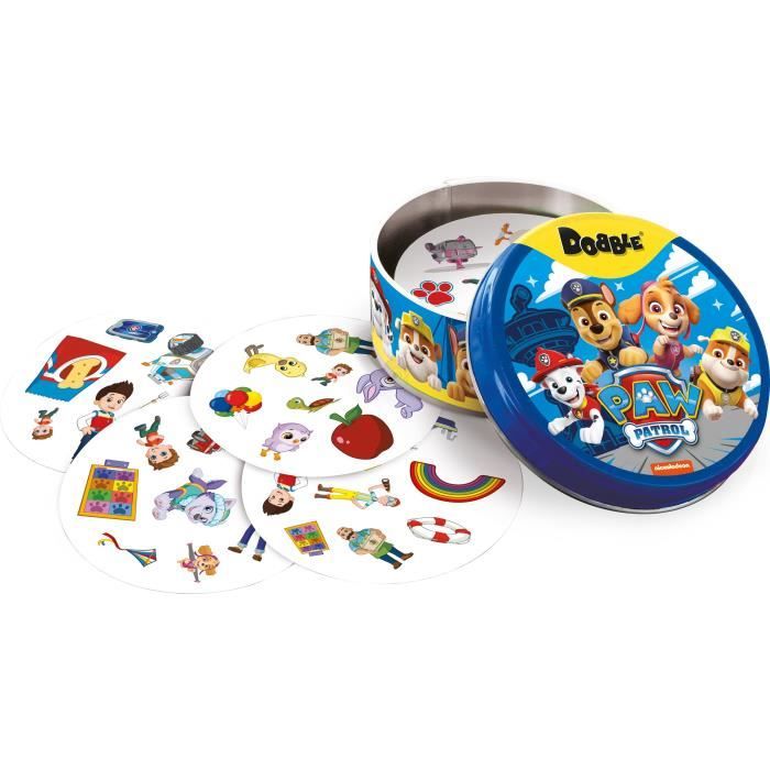 Dobble: Paw Patrol|Zygomatic - Board game - 5 mini-games - from 6 years old