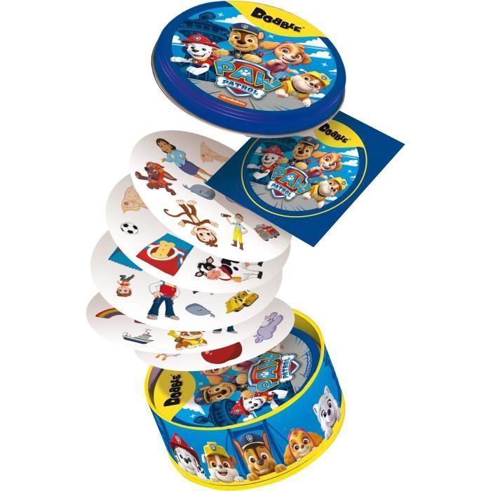 Dobble: Paw Patrol|Zygomatic - Board game - 5 mini-games - from 6 years old