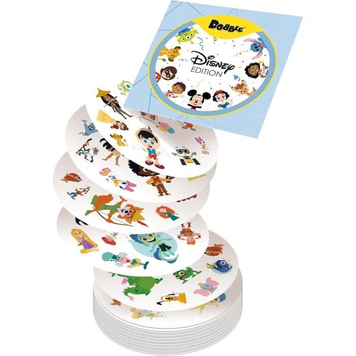 Dobble: Disney 100 years|Zygomatic - Board game - 5 mini-games - from 6 years old