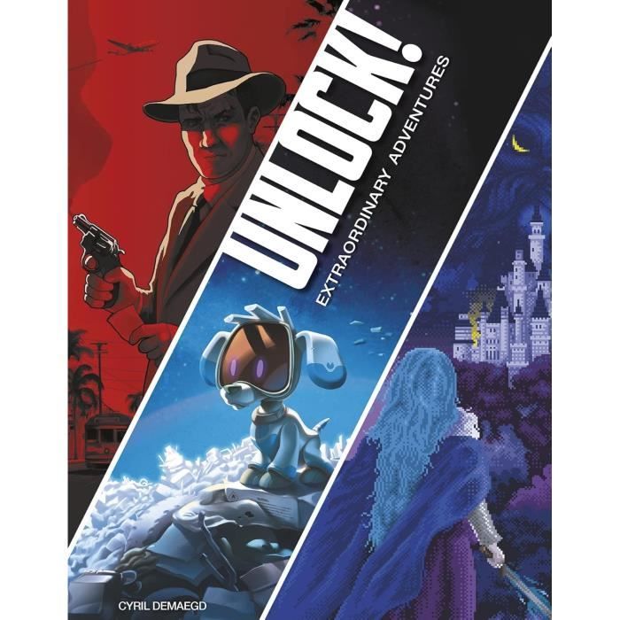 Unlock 11 - Extraordinary Adventures - French Version - 1 to 6 players - Ages 10 and up