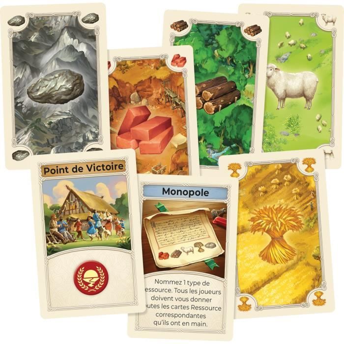 KOSMOS CATAN Board Game (Refresh) - Best-selling Strategy and Negotiation Game - Ages 10 and up - 3 to 4 players - 60 to 120 min