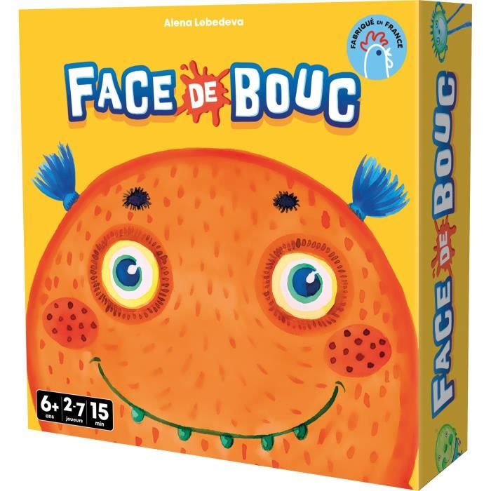 Goat face - Asmodee - Fun memory game that encourages creativity - Ages 6