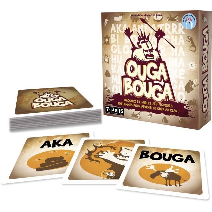 Ouga Bouga - Asmodee - Become the leader of the clan - Ages 7 - Made in France