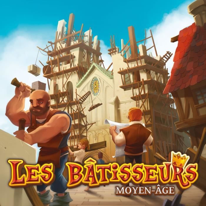 Builders (The): Middle Ages - Asmodee - Party game - From 10 years old